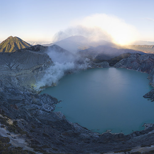 Ijen Crater - kawah Ijen Banyuwangi Landscape 360 photography