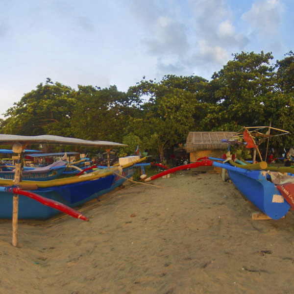 Kuta Beach Landscape 360 photography